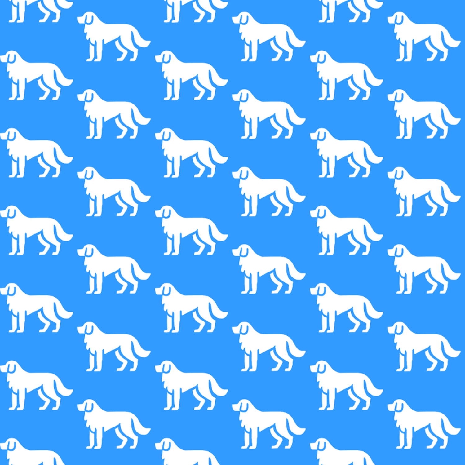 Condensed pattern of Kars on a blue background