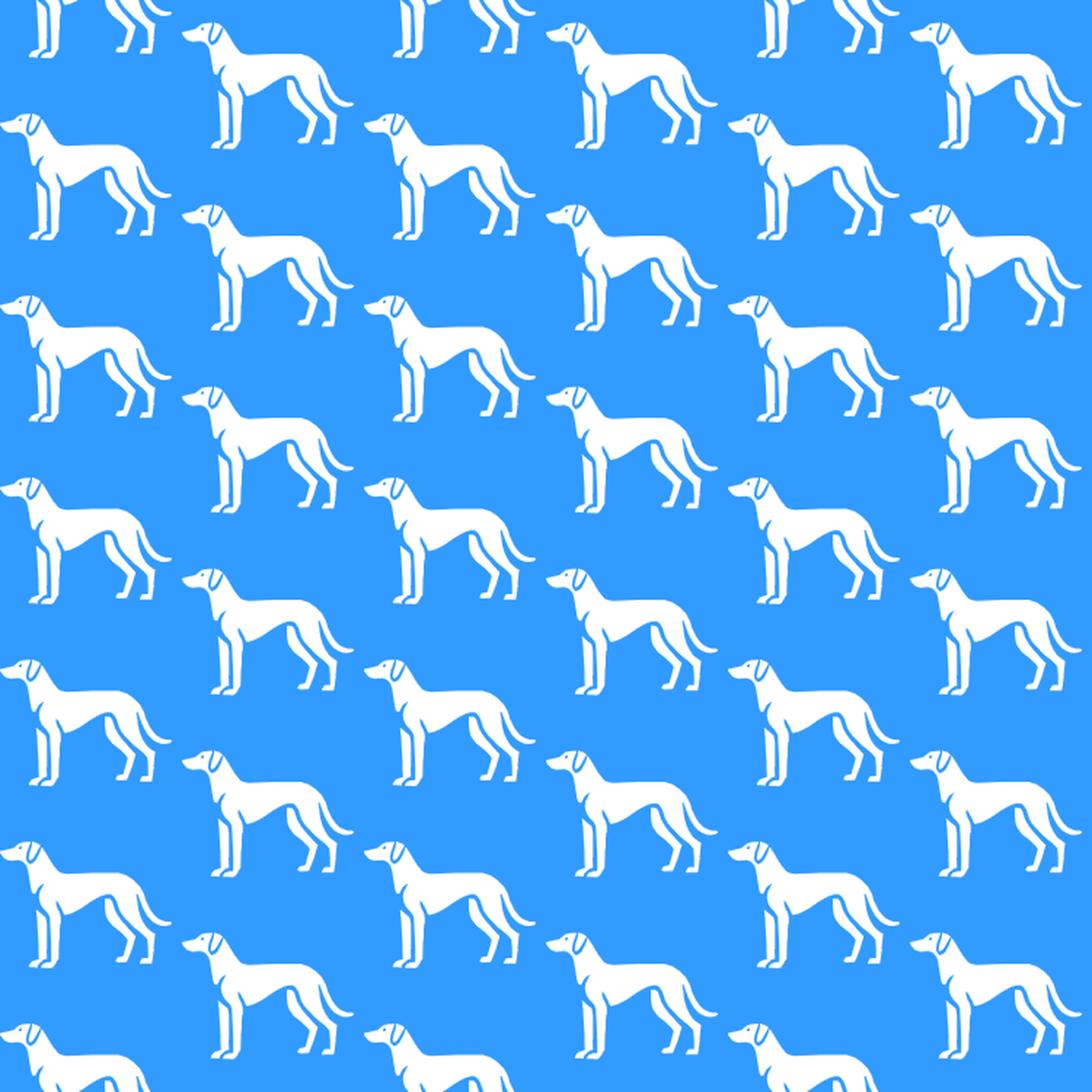 Condensed pattern of Levriero Sardos on a blue background