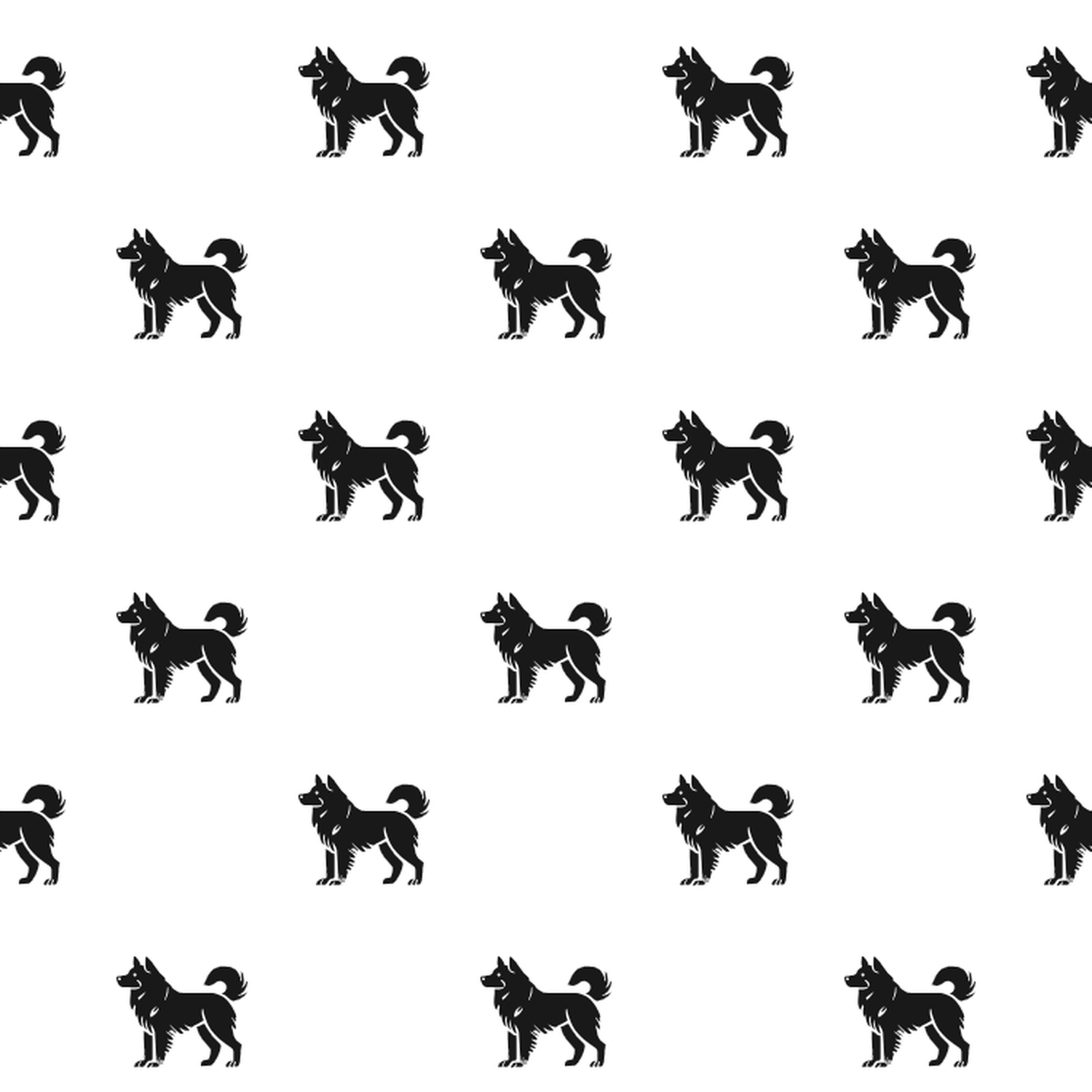 Basic Thai Bangkaew Dog Pattern